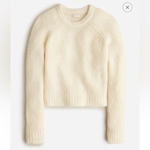 J.Crew Crewneck Sweater in Brushed Italian Yarn